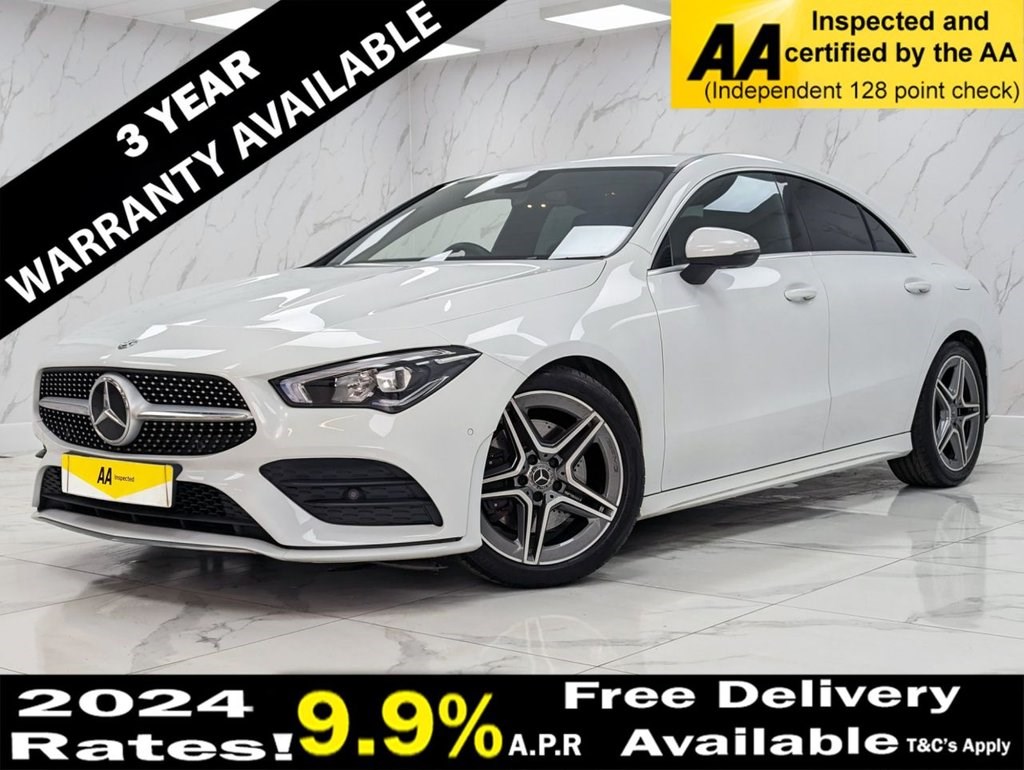 2020 used Mercedes-Benz CLA Class 1.3 CLA 200 AMG LINE 4d 161 BHP 7SP AUTO COUPE