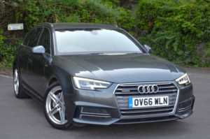 2016 66 Audi A4 2.0 TDI 190 Quattro S Line 5dr S Tronic 5 Doors ESTATE