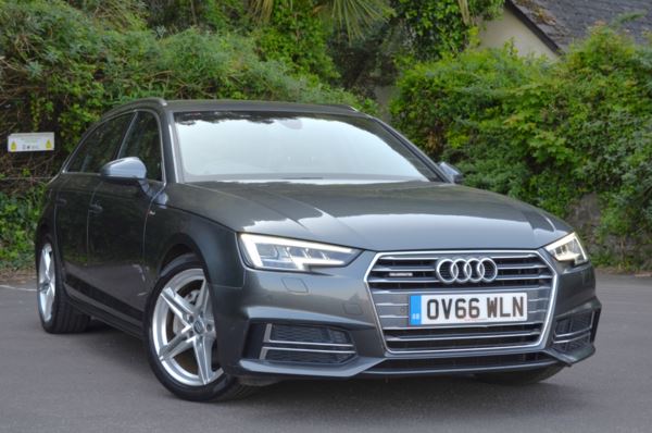 2016 (66) Audi A4 2.0 TDI 190 Quattro S Line 5dr S Tronic For Sale In Minehead, Somerset