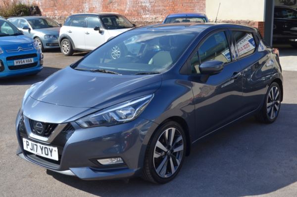 2017 (17) Nissan Micra 1.5 dCi Tekna 5dr For Sale In Minehead, Somerset