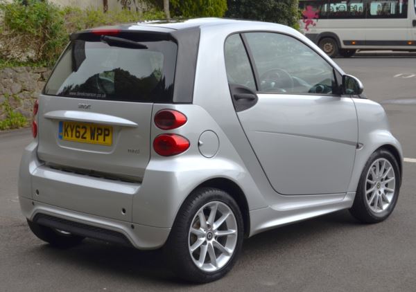 2012 (62) smart fortwo coupe Passion mhd 2dr Softouch Auto [2010] For Sale In Minehead, Somerset