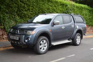 2009 09 Mitsubishi L200 Double Cab DI-D Raging Bull 4WD 134Bhp Doors PICK UP