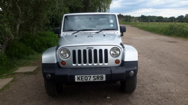 2007 (07) Jeep Wrangler 2.8 CRD Sahara 2dr Auto For Sale In Waltham Abbey, Essex