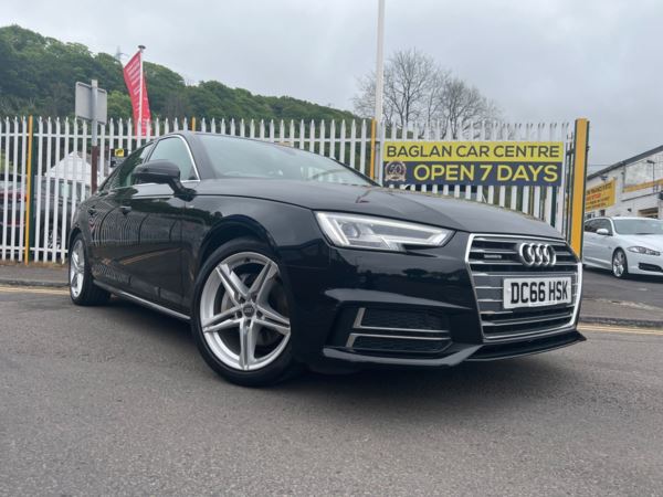 2017 (66) Audi A4 2.0 TDI S line S Tronic quattro Euro 6 (s/s) 4dr For Sale In Port Talbot, West Glamorgan