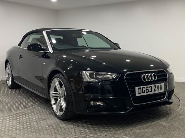 (2013) Audi A5 CABRIOLET 2.0 TDI S line Special Edition Euro 5 (s/s) 2dr CHEAP AUDI SUMMER CONVERTIBLE