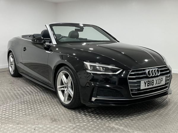(2018) Audi A5 CABRIOLET 2.0 TFSI S line Euro 6 (s/s) 2dr FULL AUDI SERVICE HISTORY