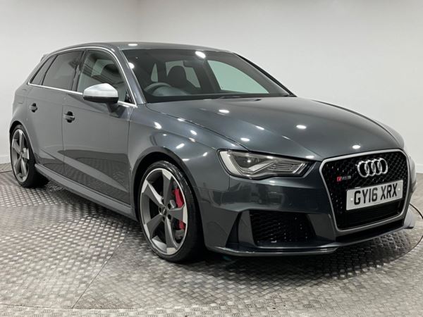 (2016) Audi RS3 2.5 TFSI Sportback S Tronic quattro Euro 6 (s/s) 5dr (Nav) DYNAMIC PACK/2 OWNERS/CAMERA