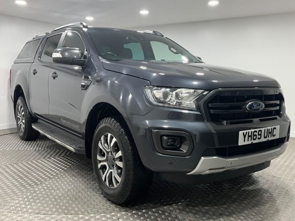 (2019) Ford Ranger 2.0 EcoBlue Wildtrak Auto 4WD Euro 6 (s/s) 4dr ONE OWNER/7 FORD SERVICES