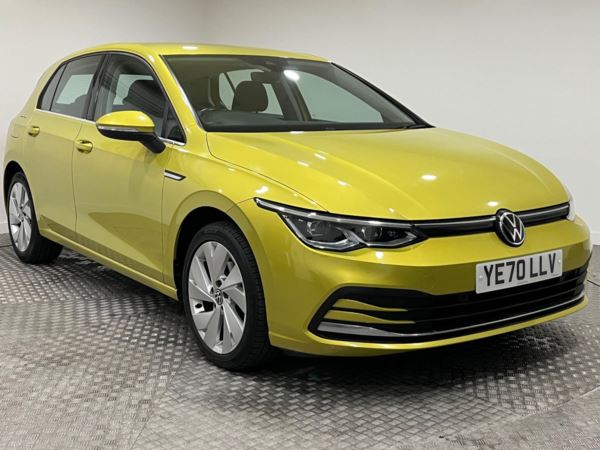 (2020) Volkswagen Golf 2.0 TDI Style DSG Euro 6 (s/s) 5dr *LIME YELLOW*APP CONNECT*FSH
