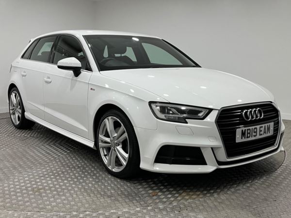 (2019) Audi A3 1.0 TFSI 30 S line Sportback Euro 6 (s/s) 5dr TECH PACK/HEATED FRONT SEATS