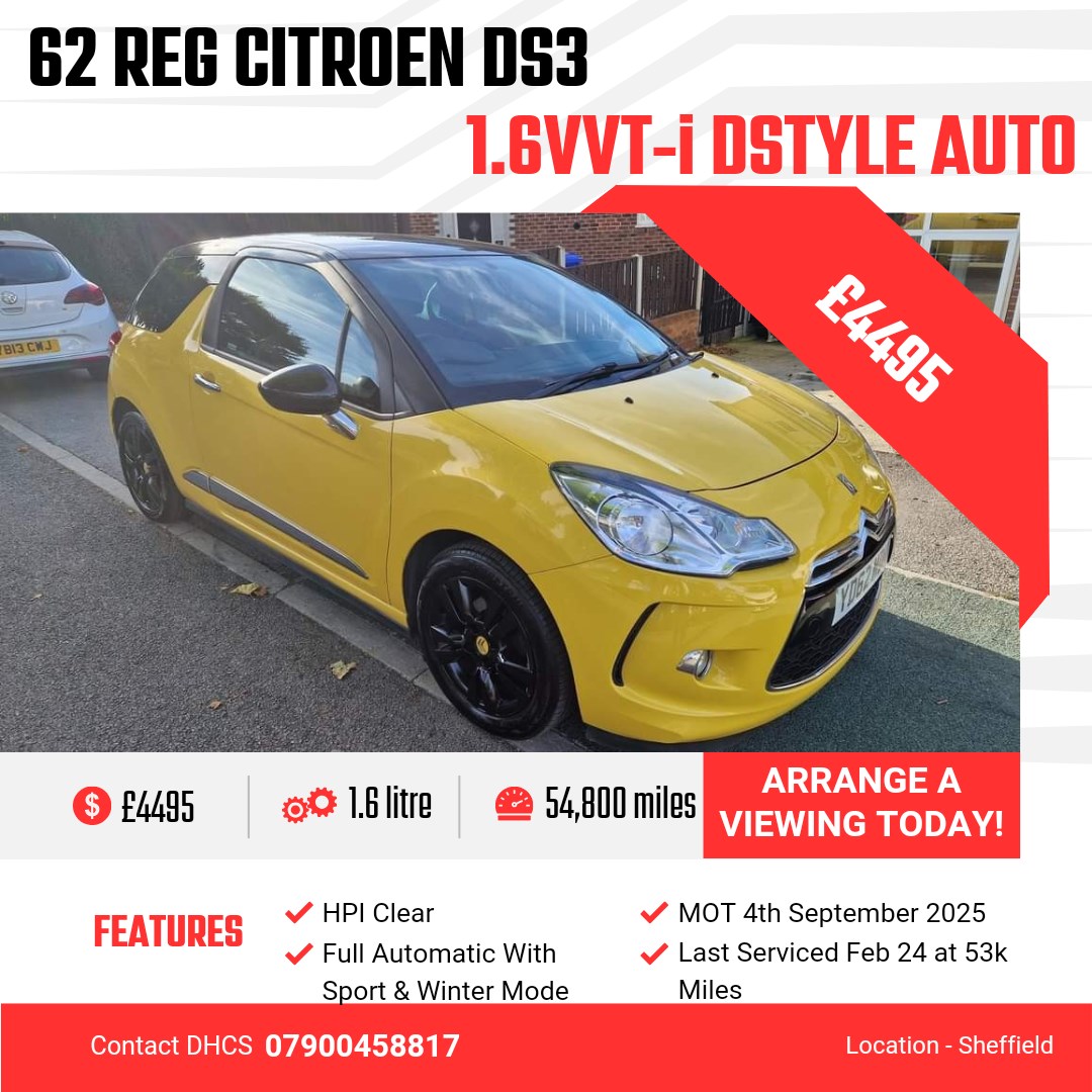 Citroen DS3 Listing Image