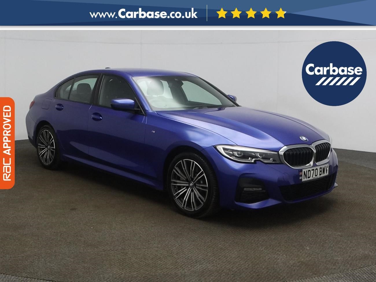 (2020) BMW 3 Series 330e M Sport 4dr Step Auto Satellite Navigation - Luxurious Leather - Apple CarPlay - Rear Camera