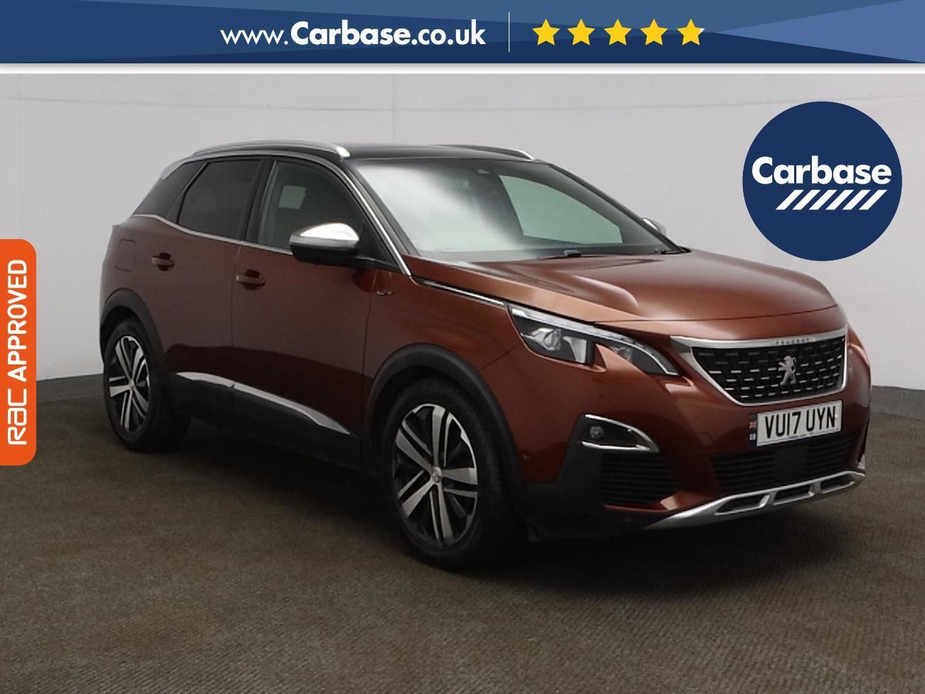 (2017) Peugeot 3008 2.0 BlueHDi 180 GT 5dr EAT6 - SUV 5 Seats Panoramic Roof - Satellite Navigation - Luxurious Leather - Adaptive Cruise Control