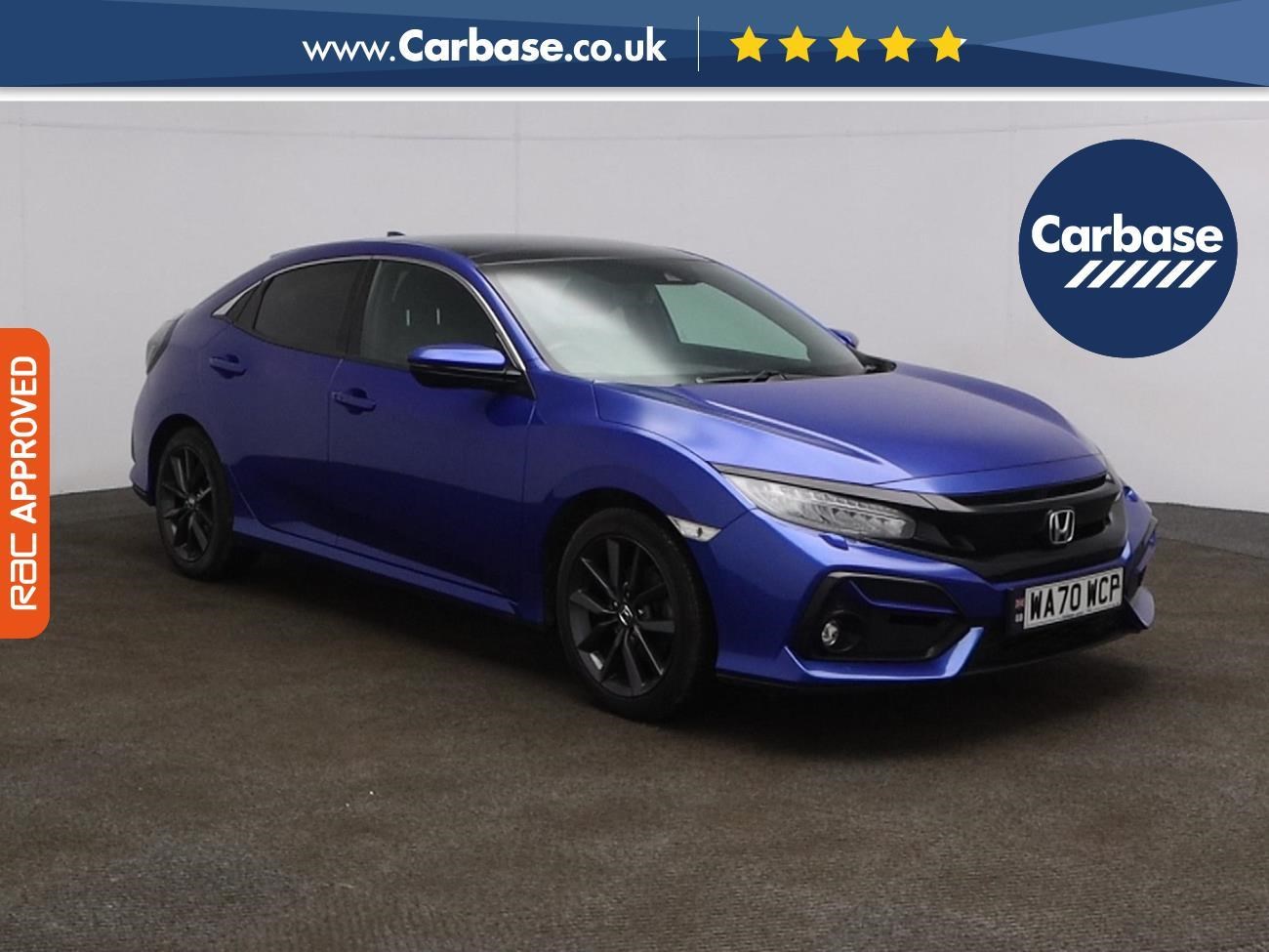 (2020) Honda Civic 1.0 VTEC Turbo 126 EX 5dr Electric Sunroof - Satellite Navigation - Luxurious Leather - Adaptive Cruise Control