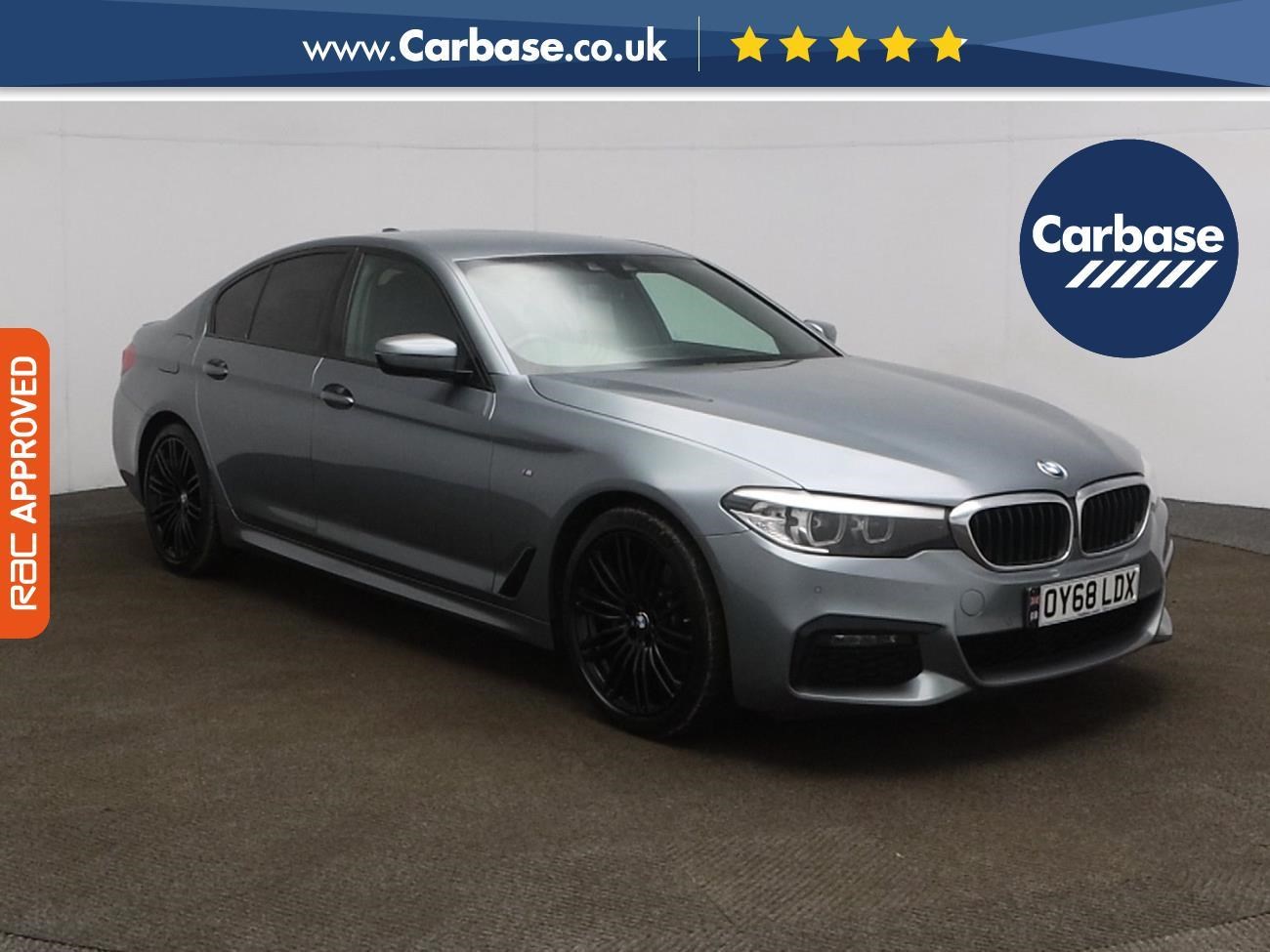 (2018) BMW 5 Series 520d M Sport 4dr Auto Satellite Navigation - Luxurious Leather - Harman Kardon - Parking Sensors