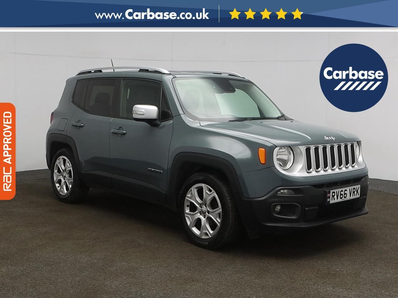 (2016) Jeep Renegade 1.4 Multiair Limited 5dr - SUV 5 Seats Satellite Navigation - Luxurious Leather - Lane Departure Warning - Parking Sensors