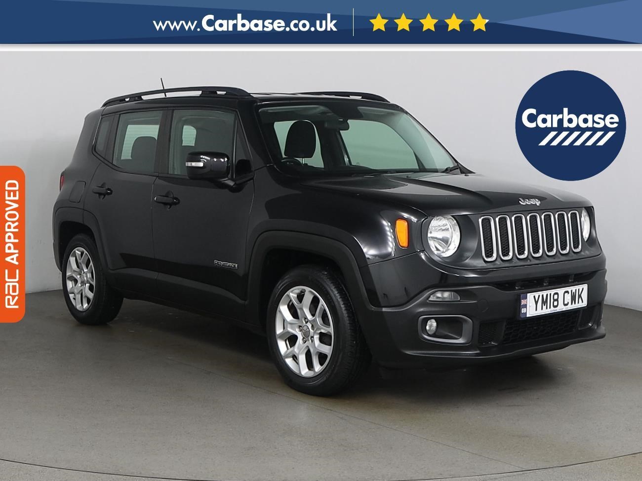 (2018) Jeep Renegade 1.6 Multijet Longitude 5dr - SUV 5 Seats Satellite Navigation - Parking Sensors - Bluetooth Connectivity - DAB Radio