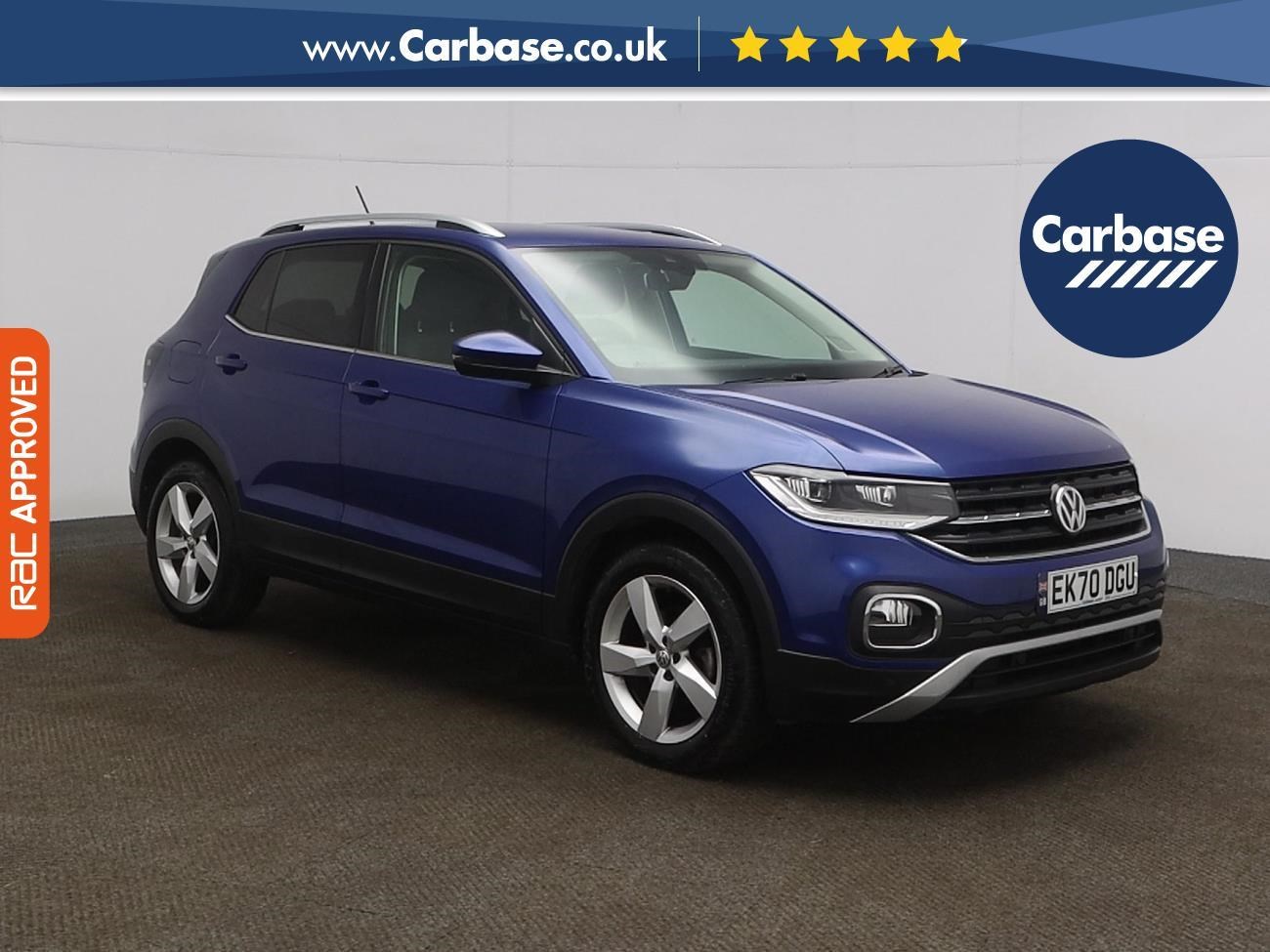 (2020) Volkswagen T-Cross 1.0 TSI 115 SEL 5dr - SUV 5 Seats Satellite Navigation - Adaptive Cruise Control - Apple CarPlay - Android Auto