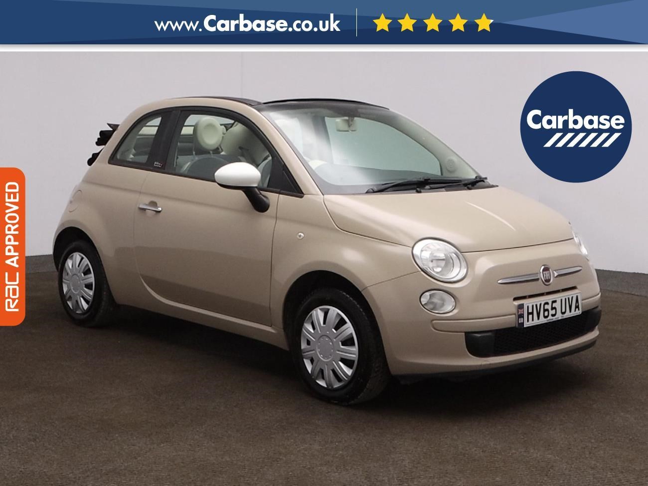 (2015) Fiat 500C 1.2 Colour Therapy 2dr Air Conditioning - Tinted Glass - Start Stop System - Hill Hold Assist