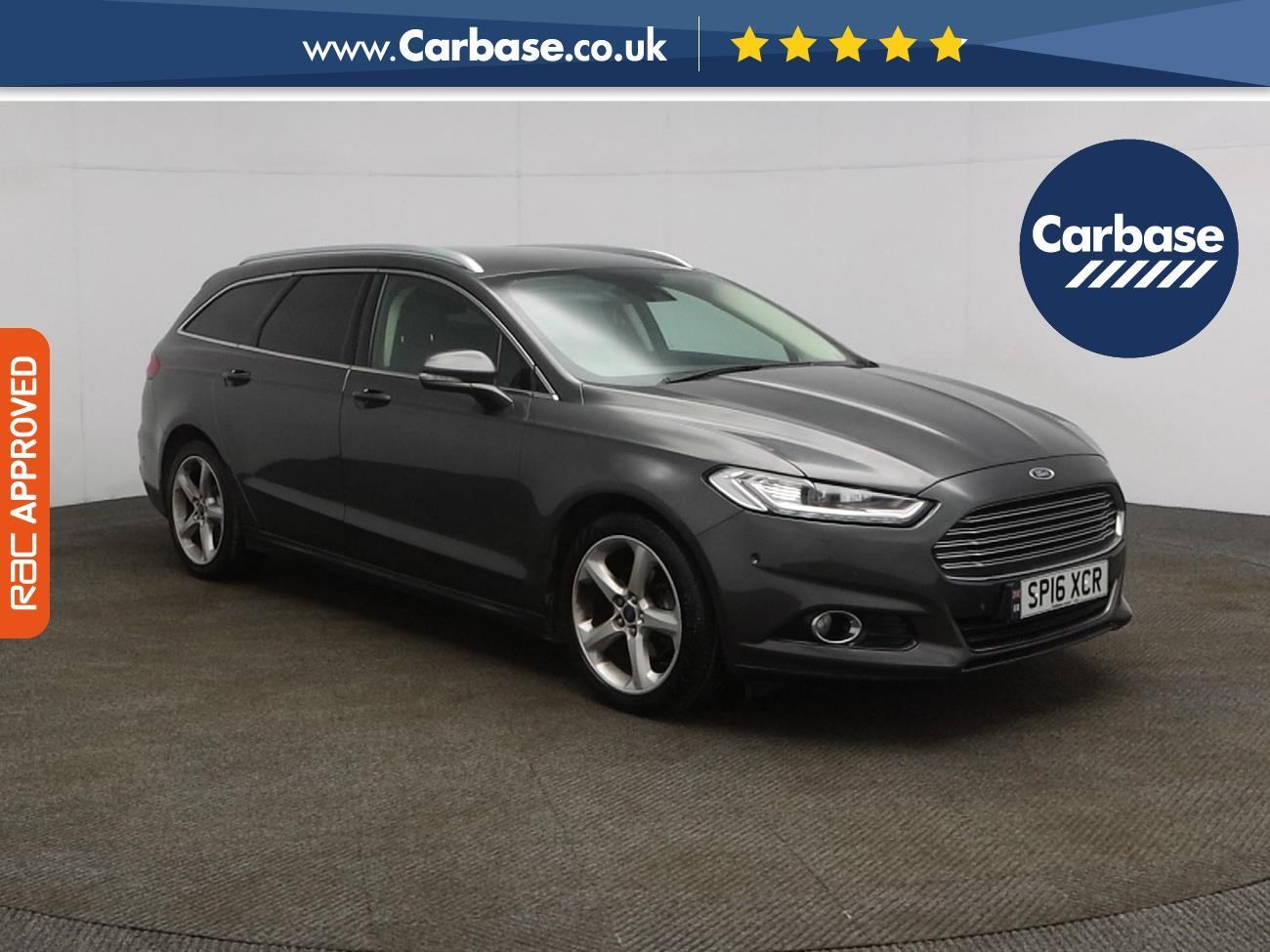 (2016) Ford Mondeo 2.0 TDCi Titanium 5dr Satellite Navigation - Luxurious Leather - Keyless Entry - LED Headlights