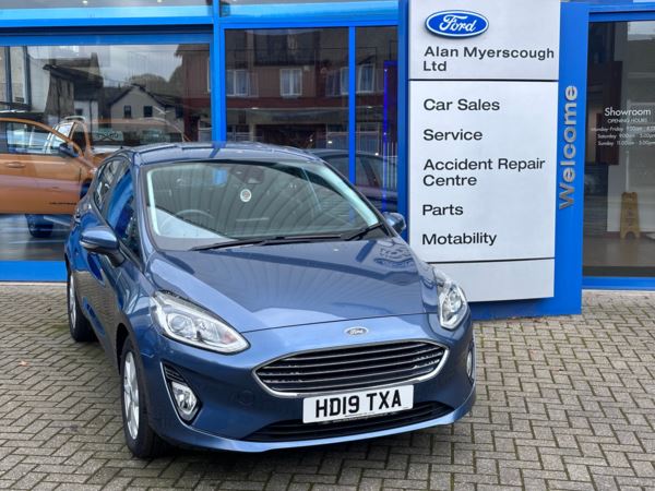 2019 (19) Ford Fiesta 1.0 EcoBoost Zetec 5dr For Sale In Ulverston, Cumbria