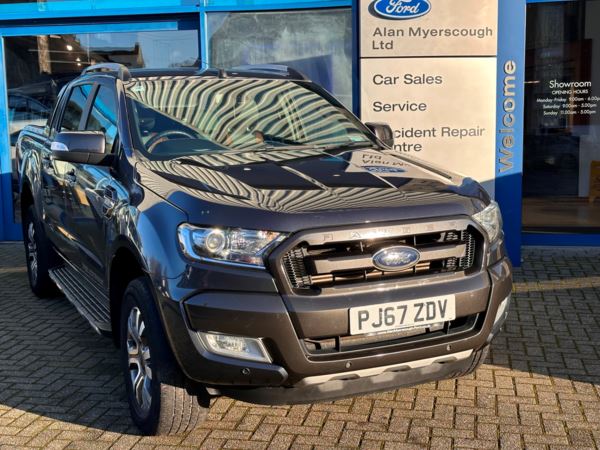 2017 (67) Ford Ranger Pick Up Double Cab Wildtrak 3.2 TDCi 200 Auto For Sale In Ulverston, Cumbria