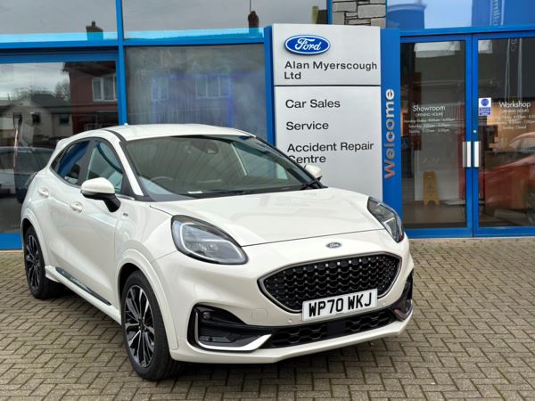 2020 (70) Ford Puma 1.0 EcoBoost Hybrid mHEV 155 ST-Line Vignale 5dr For Sale In Ulverston, Cumbria