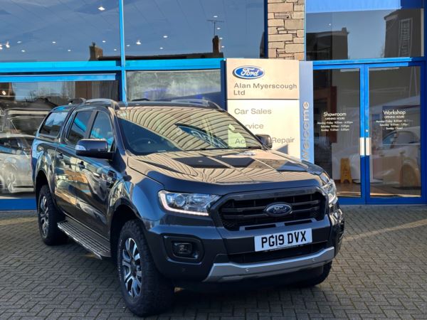 2019 (19) Ford Ranger Pick Up Double Cab Wildtrak 3.2 EcoBlue 200 Auto For Sale In Ulverston, Cumbria