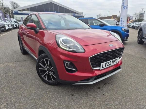 2022 (22) Ford Puma 1.0 EcoBoost Hybrid mHEV Titanium 5dr DCT For Sale In Ulverston, Cumbria