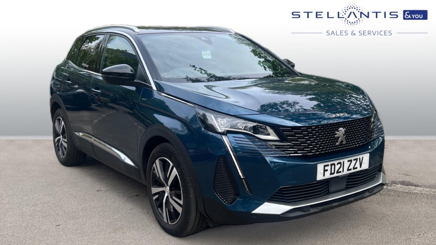2021 used Peugeot 3008 1.5 BlueHDi GT Euro 6 (s/s) 5dr