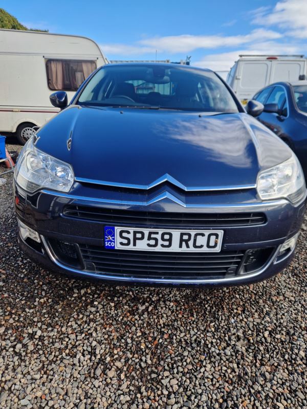 2009 (59) Citroen C5 1.6 HDI 16V VTR+ Nav 4dr only 47k miles For Sale In Edinburgh, Mid Lothian