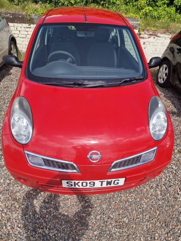 2009 (09) Nissan Micra 1.2 Visia 3dr MOT September. 2 keys. Trade in to clear For Sale In Edinburgh, Mid Lothian