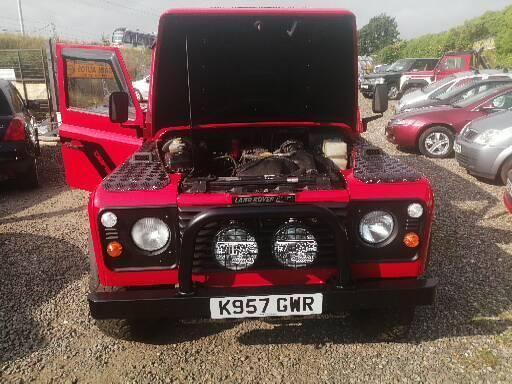 1992 (K) Land Rover Defender 110 TURBO DIESEL LIGHT UTILITY 4X4 FULLY RESTORED For Sale In Edinburgh, Mid Lothian