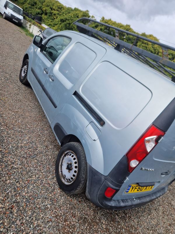 2011 (60) Renault Kangoo LL21dCi 85+ Van Twin side doors, roller roof rack, 1 years Mot For Sale In Edinburgh, Mid Lothian