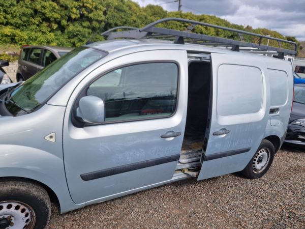 2011 (60) Renault Kangoo LL21dCi 85+ Van Twin side doors, roller roof rack, 1 years Mot For Sale In Edinburgh, Mid Lothian