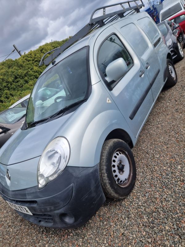 2011 (60) Renault Kangoo LL21dCi 85+ Van Twin side doors, roller roof rack, 1 years Mot For Sale In Edinburgh, Mid Lothian
