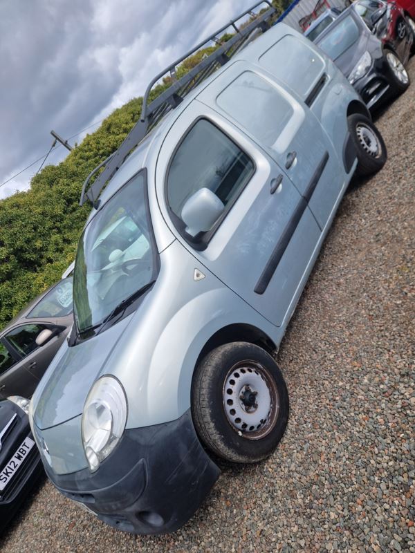 2011 (60) Renault Kangoo LL21dCi 85+ Van Twin side doors, roller roof rack, 1 years Mot For Sale In Edinburgh, Mid Lothian