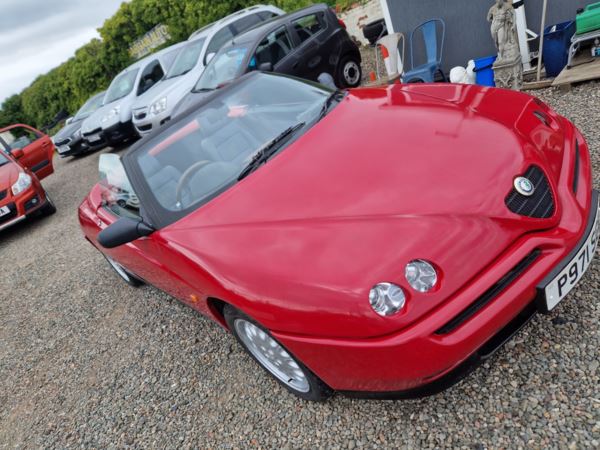 1996 (P) Alfa Romeo Spider 2.0 TS 16V 2dr Mot March 2025, 2 keys 54k miles. For Sale In Edinburgh, Mid Lothian