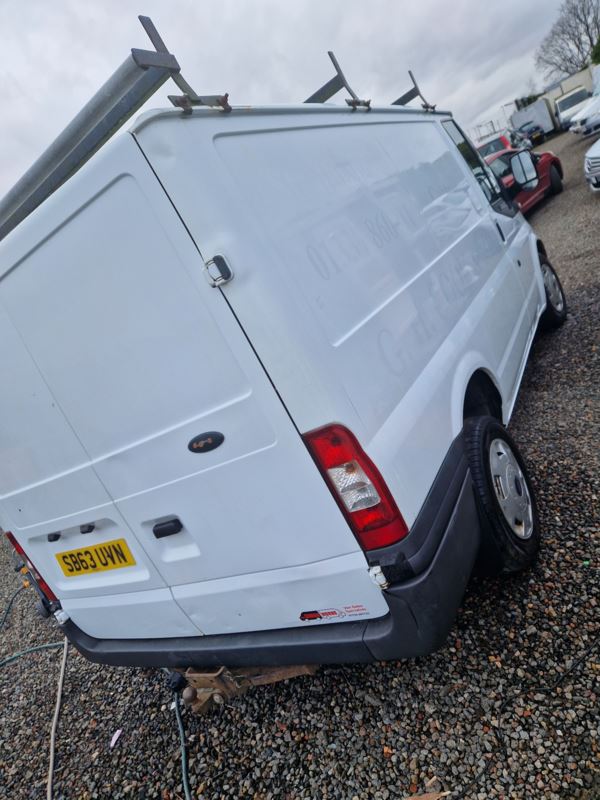 2013 (63) Ford Transit Low Roof Van TDCi 100ps NO VAT MOT OCTOBER 109K MILES For Sale In Edinburgh, Mid Lothian