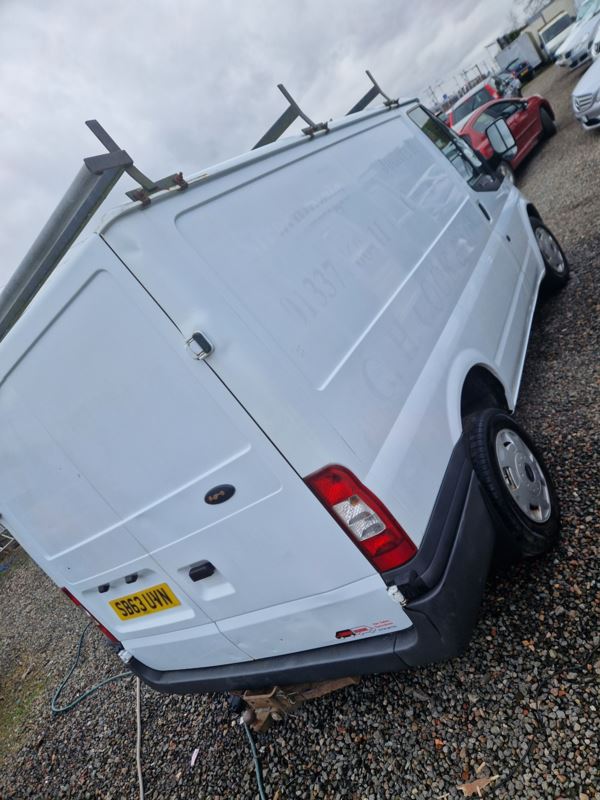 2013 (63) Ford Transit Low Roof Van TDCi 100ps NO VAT MOT OCTOBER 109K MILES For Sale In Edinburgh, Mid Lothian