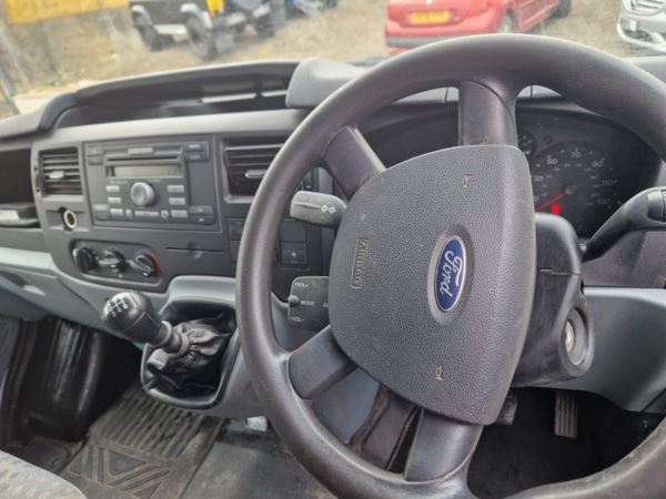 2013 (63) Ford Transit Low Roof Van TDCi 100ps NO VAT MOT OCTOBER 109K MILES For Sale In Edinburgh, Mid Lothian