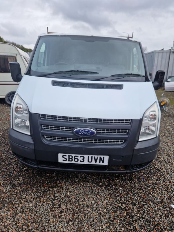 2013 (63) Ford Transit Low Roof Van TDCi 100ps NO VAT MOT OCTOBER 109K MILES For Sale In Edinburgh, Mid Lothian