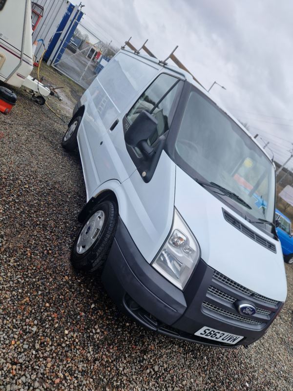 2013 (63) Ford Transit Low Roof Van TDCi 100ps NO VAT MOT OCTOBER 109K MILES For Sale In Edinburgh, Mid Lothian