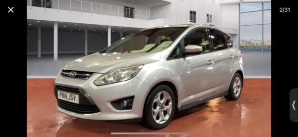 2014 (14) Ford C-Max 1.6 TDCi Zetec 5dr MOT DECEMBER 2025. For Sale In Edinburgh, Mid Lothian