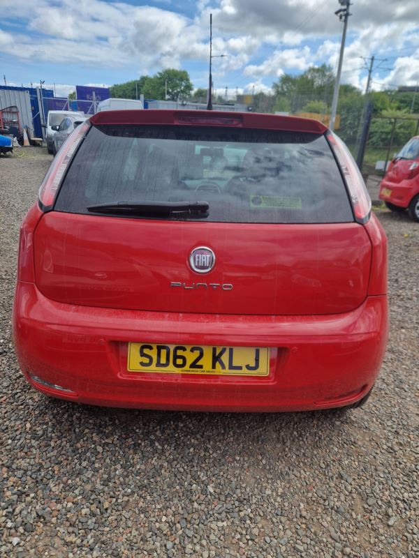 2012 (62) Fiat Punto 1.4 GBT 3dr ulez compliant, 2 keys, will come with full years Mot. For Sale In Edinburgh, Mid Lothian