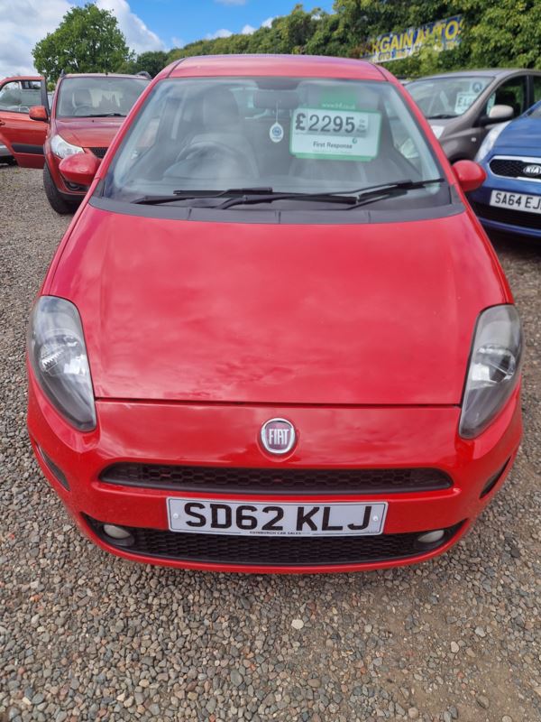 2012 (62) Fiat Punto 1.4 GBT 3dr ulez compliant, 2 keys, will come with full years Mot. For Sale In Edinburgh, Mid Lothian