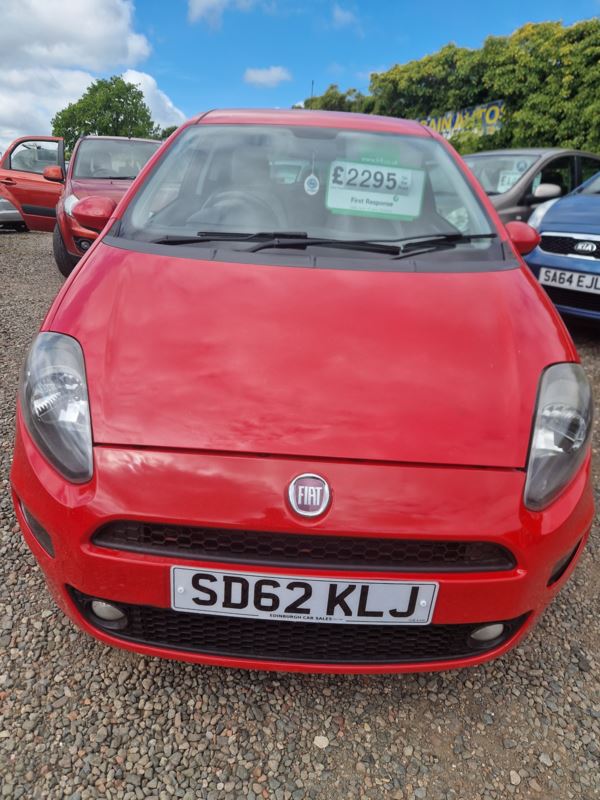 2012 (62) Fiat Punto 1.4 GBT 3dr ulez compliant, 2 keys, will come with full years Mot. For Sale In Edinburgh, Mid Lothian