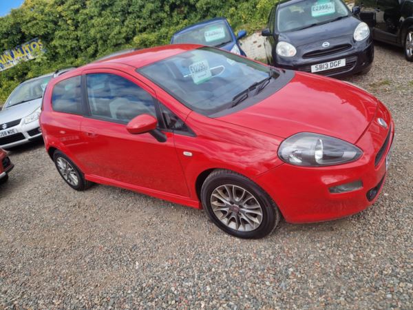 2012 (62) Fiat Punto 1.4 GBT 3dr ulez compliant, 2 keys, will come with full years Mot. For Sale In Edinburgh, Mid Lothian
