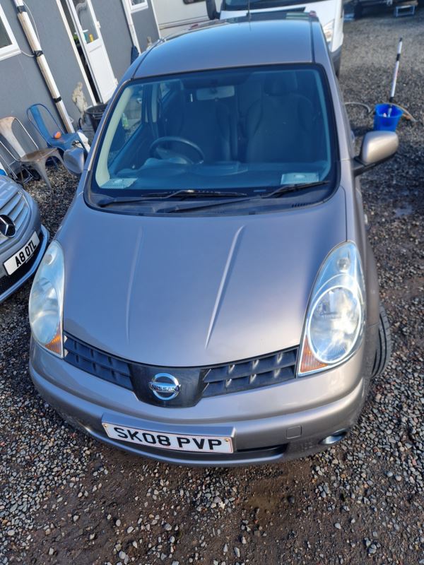 2008 (08) Nissan Note 1.4 Acenta 5dr MOT June. Ulez compliant. For Sale In Edinburgh, Mid Lothian