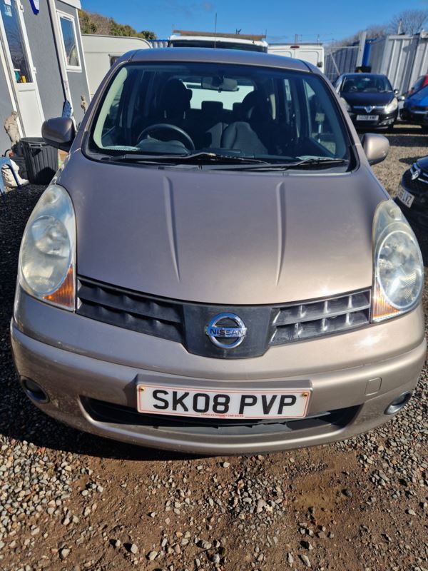 2008 (08) Nissan Note 1.4 Acenta 5dr MOT June. Ulez compliant. For Sale In Edinburgh, Mid Lothian